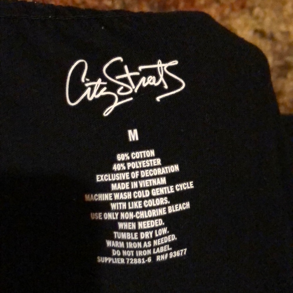 Black Off The Shoulder Top - Picture 3 of 3